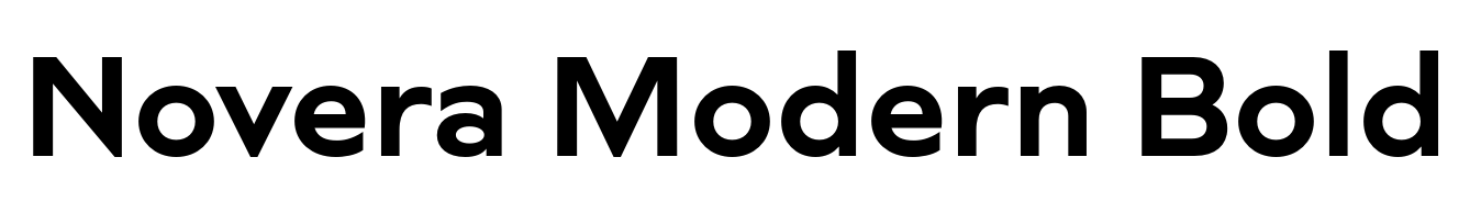 Novera Modern Bold